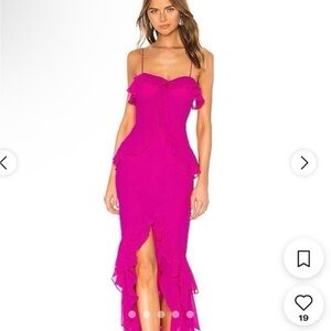 Lovers + Friends Women's Pink Dress S